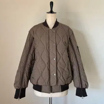 GU 퀼팅 블루종(체크) by rokh 사이즈 L