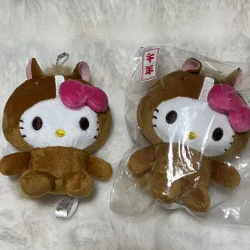 세븐 한정판 산리오 Sanrio 경자년 키티 마스코트 봉제 인형