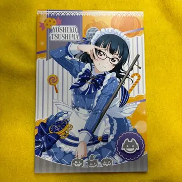 러브 라이브 선샤인 주방 카 엽서 요시 할로윈