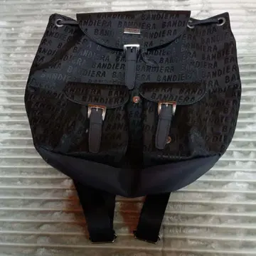 BANDIERA 블랙 백팩 새상품급