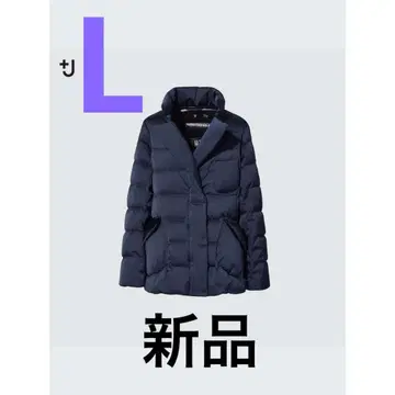 택 포함 미사용 새상품 유니클로 +J 다운 자켓