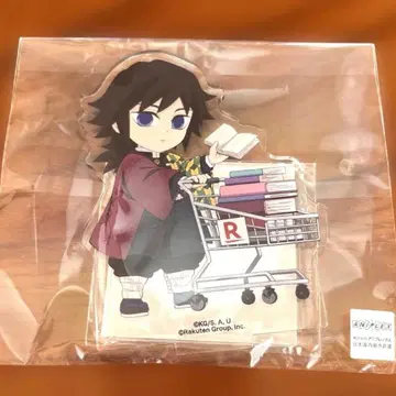 귀멸의 칼날 라쿠텐 북스 콜라보 아크릴 스탠드 토미오카 기유