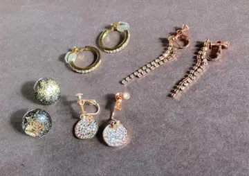 다양한 디자인 귀찌 4쌍 세트