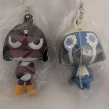 개구리 중사 케로로 캐릭터 키링 2개 세트