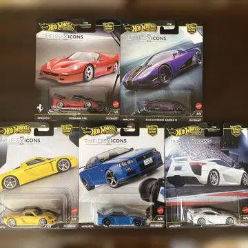 Hot Wheels Timeless Icons 미니카 세트