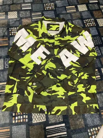 카모 패턴 자켓 F 사이즈