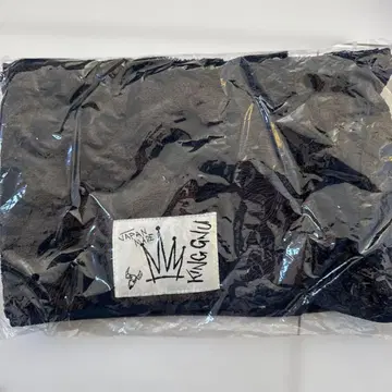 King Gnu 미개봉 다크 그레이 타월 왕관 로고