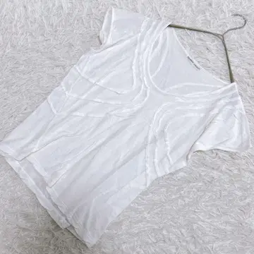 TSUMORI CHISATO 츠모리치사토(2) 반팔 티셔츠 화이트