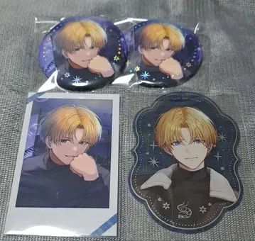 Twinkle Gifts 엑스 알비오 금박 캔뱃지 폴라로이드