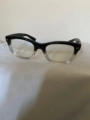 beik 안경 블랙, 클리어 투 컬러 패션 안경 빅