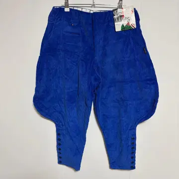 택 포함 새상품 고급 작업복 실버 드래곤 코듀로이 니카 블루 W82