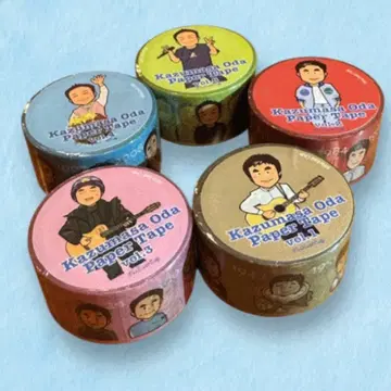 오다 카즈마사 페이퍼 테이프 5개 세트