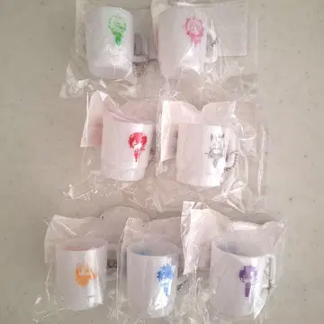 컬러풀 피치 키링 웬디즈 노아 유안 에토