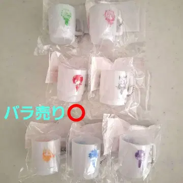 컬러풀 피치 키링 웬디즈 노아 유안 에토