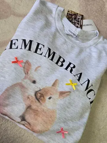 귀여운 토끼 맨투맨 한국