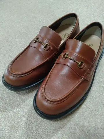 MOONSTAR Gently 비트 로퍼 GE203 브라운