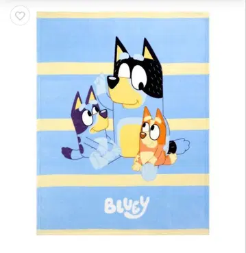 블루이 코랄 플리스 담요