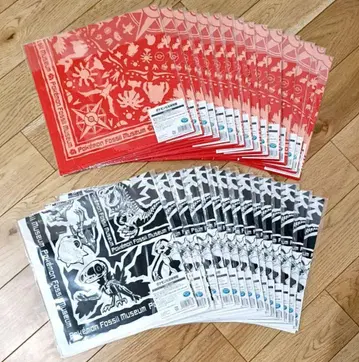 미개봉 새상품 포켓몬 화석 박물관 반다나 30개 세트