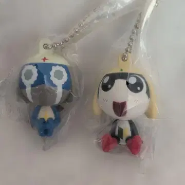 개구리 중사 케로로 캐릭터 키링 2세트