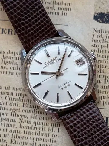 CITIZEN SUPER DELUXE DATE 시티즌 슈퍼 디럭스