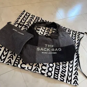 MARC JACOBS THE SACK BAG 그레이 미사용 새상품