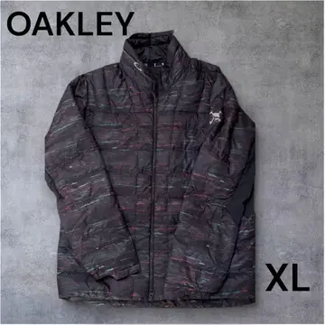 오클리 다운 자켓 블랙/멀티 컬러 XL 스컬