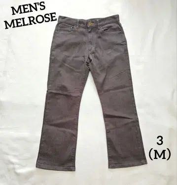 MEN'S MELROSE 그레이 부츠컷 데님 팬츠 3 ( M )