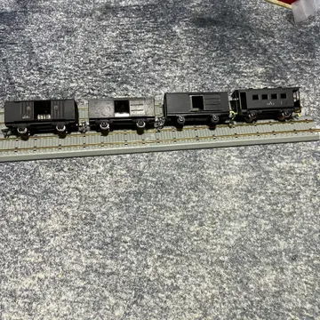 HO 게이지 블랙 화차 세트 4량 9378