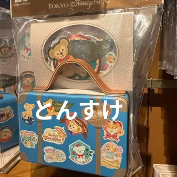 택 포함 새상품 스티커 세트 더피 20주년 디즈니씨