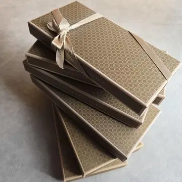 클래식 더 스몰 럭셔리 손수건 6종 세트 (말, 말굽 모티브)