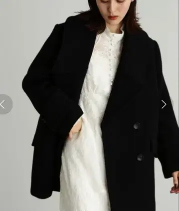 질 스튜어트 멜톤 코쿤 미들 코트