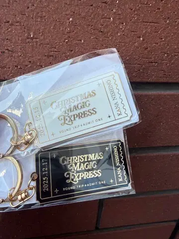 니시노 카나 티켓 키링 12/17 & 12/18