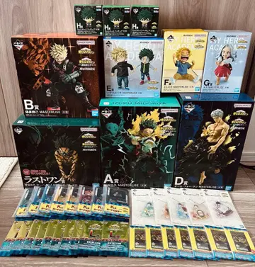 나의 히어로 아카데미아 제일복권 피규어 세미 컴프 총 40점 더 멀리