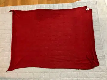 prit 울 100% 스톨 머플러 빨간색