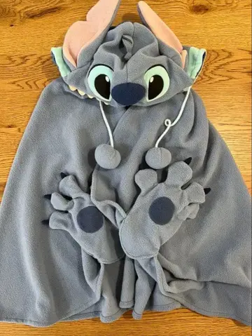 [ 새상품급 ] 도쿄 디즈니 리조트 스티치 판초 케이프