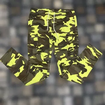 카모 패턴 팬츠 XL 사이즈