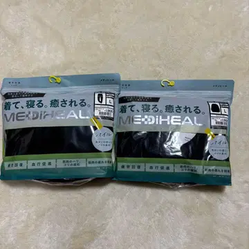 메디힐 리커버리 의류 상하의 세트 파일 LL 블랙 워크맨