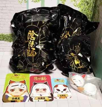 음양사 마트료시카 화이트 하쿠조주+이바라큐 피규어