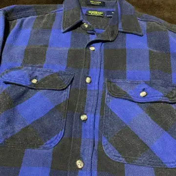 오시코시 플란넬 셔츠 체크 셔츠