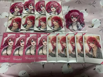 니지산지 Twinkle gifts 쿠라모치 메루토 캔뱃지 폴라로이드