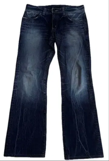 EDWIN 다크 블루 부츠컷 데님