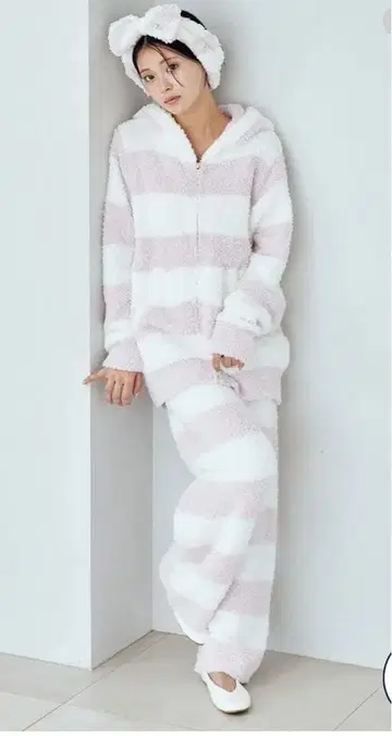 젤라또피케 2 보더 후드티 롱팬츠 셋업