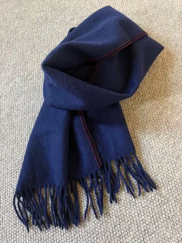 MACKINTOSH PHILOSOPHY 캐시미어 네이비 머플러