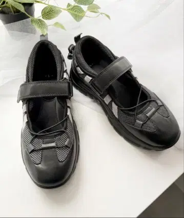 WEGO 드로 코드 벨크로 신발 23.5