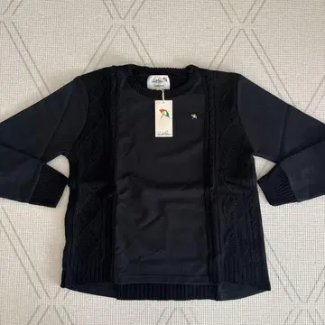 미사용 새상품 아놀드 파머 블랙 케이블 니트 긴팔 스웨터 티셔츠