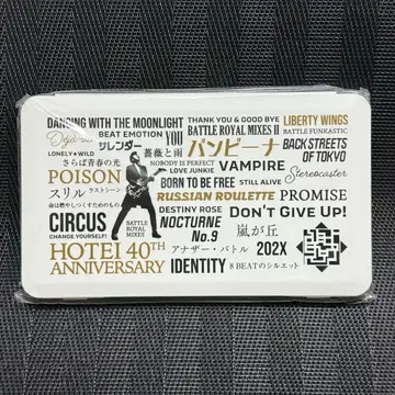 호테이 토모야스 40TH ANNIVERSARY MUSEUM 마스크 케이스