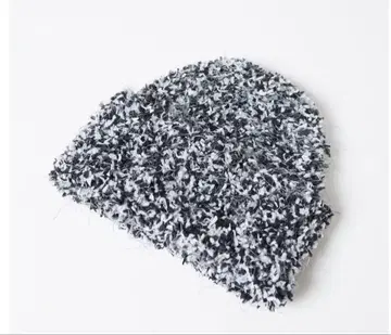 racal 'mix watch' 비니 화이트 블랙