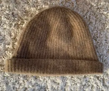 존스턴즈 캐시미어 100% 니트 모자 작음 마시타 상사 빈티지