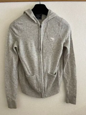 Abercrombie & Fitch 아바클로 캐시미어 니트 후드티