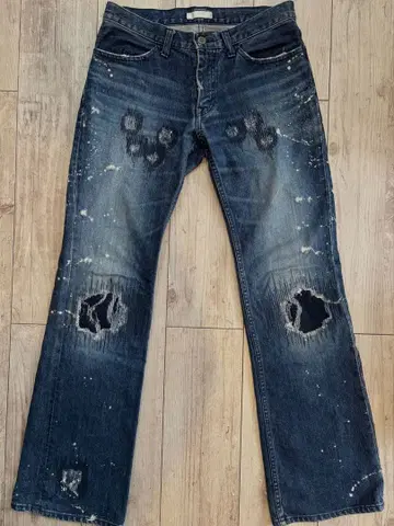 NUMBER (N)INE 01aw 그런지 데님 부츠컷 아카이브